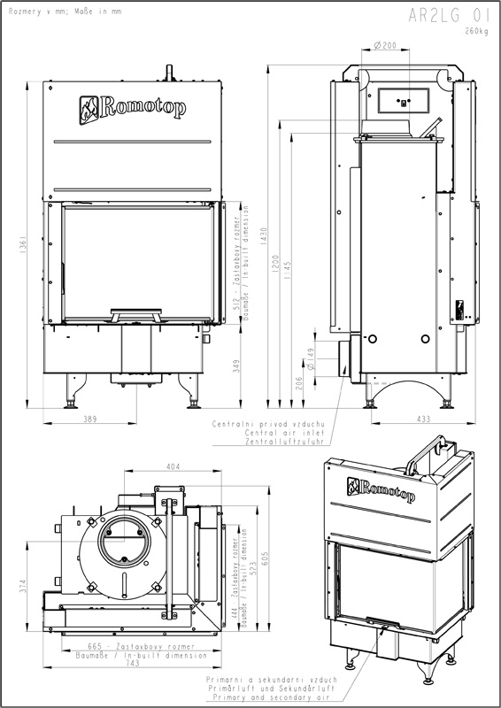 Чертёж Angle R/L 2g L 66.51.44