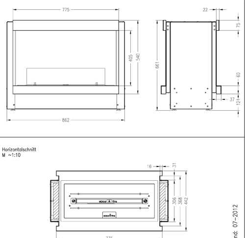Чертёж Ebios Fire FD